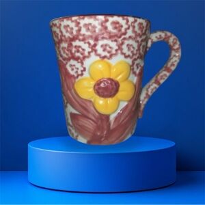 Temp-Tations rare 3-d mug sunflower